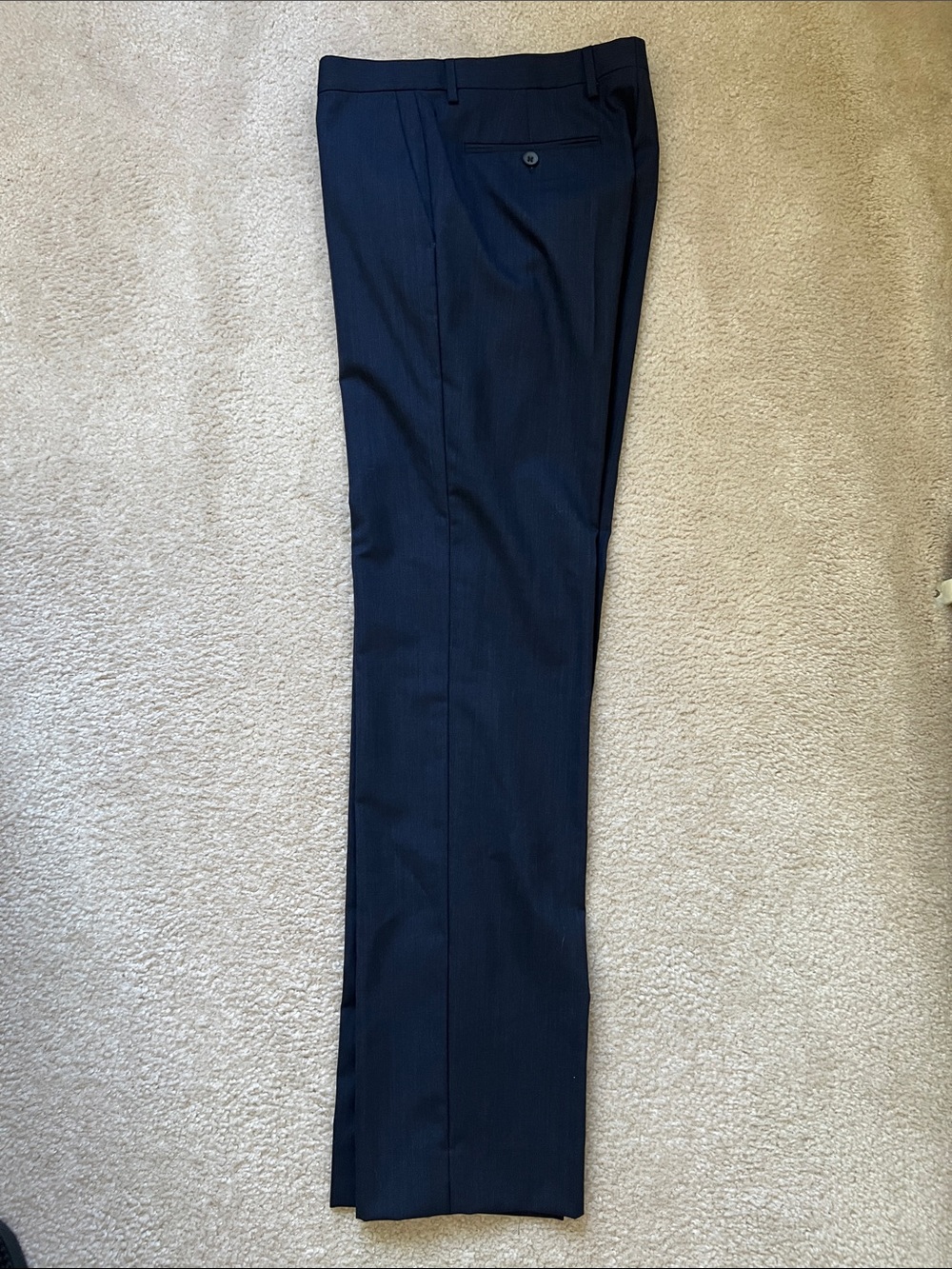 Banana Republic Men's Dark Blue Dress Pants
